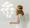 Pearl White Latex Balloons 50pcs 12in Matte Party & Wedding Decor